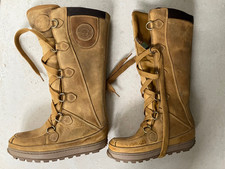 Timberland MUKLUK 93306 Boot unbenutzt Stiefel Gr.6,5 (37,5) warm Leder man-made