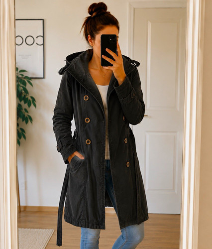 Khujo damen trenchcoat - khujo,