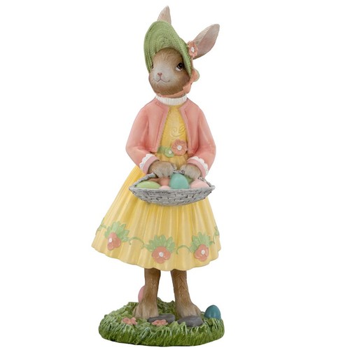 Osterhasen dame 40cm groß mit - osterhasen,