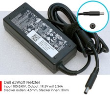 DELL ORIGINAL NETZTEIL 65W 19,5A 3,34A OPTIPLEX 3020 3040 3046 3050 MICRO N127