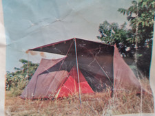 grosses 3 Mann Zelt mit Vorzelt + Apsis, Typ BT/V-140 ca. 2005, neu NOS