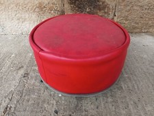 60er Vintage Hocker Sitzkissen