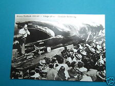 AK Walfang Wal - Riesen Walfisch JONAS mit Harpune 58 to schwer 20 m lang - F
