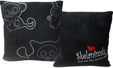 Skelanimals Plüsch kissen 35x35cm Silhoutte