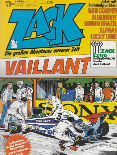 Zack magazin 1978 - magazin, /