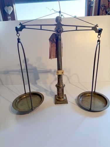Apotheker waage antik messing - antik,