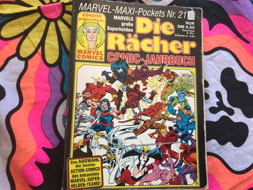 Die rächer comic jahrbuch - rächer, comic-jahrbuch