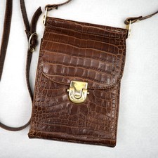 Vintage Luxus Leder Handtasche