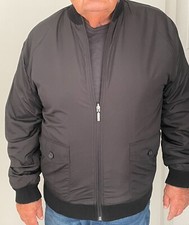 Herrenbluson von Enzo Lorenzo, beidseitig zu tragen, eine Schwarz und eine Grau