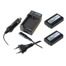 2x Akku und Ladegerät für