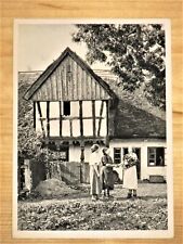 Hans Retzlaff - Propaganda NS Postkarte - Serie: "Arbeitsmaiden am Werk"