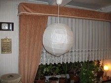 Hängeleuchte/Pendelleuchte Näve 40cm von Ikea mit Aufhängung  Look!