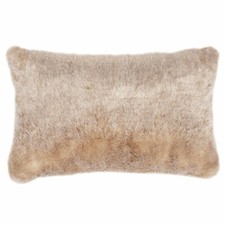 Pad Kissen Kunstfell CHAMPAGNE