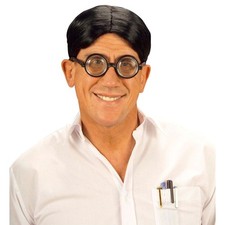 Doofi Brille Nerd Faschingsbrillen Karneval Streber Spaßbrille Scherzartikel Gag