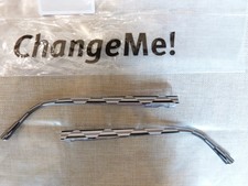 Wechselbügel von Change Me! Siber-schwarz-Trapezmuster 9066-1