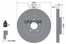 2 x TEXTAR 92281803