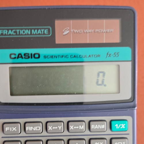 Casio fraction mate - fraction,