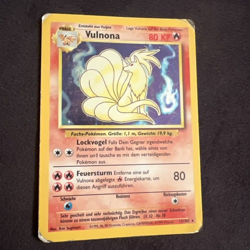 Pokémon tcg vulnona holo - vulnona, rare