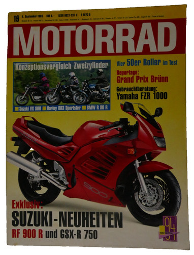 Motorrad 1993 september suzuki - motorrad,
