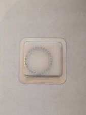 Omega Datumsscheibe Silber