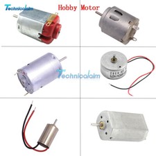 DC 3V 12V Hobby Motor 130/610/614/180/716/720 Micro Gear Motor for Robotic Toys