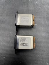 2 Stück Corcom 6EF1 EMI Filter 250V 6A F7319 Netzfilter Kaltgerätedose (L-47#D)