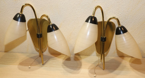 Wandlampe rockabilly style - 2x,