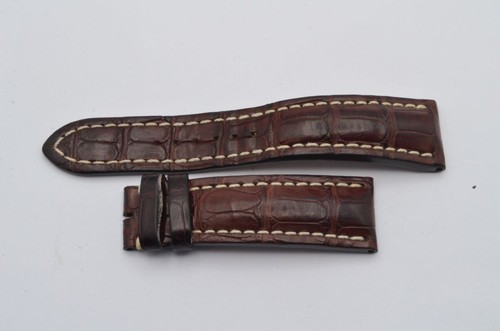 Breitling leder armband 24mm - leder,