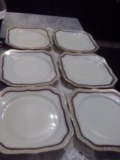 Kuchen Teller/6 Stück. Royal Epiag Porzellan/ Czechoslovakia/ Nachlass