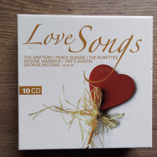 LOVE SONGS T(he Drifters, Percy Sledge, The Rubettes, Dionne Warwick) (10CD-BOX)