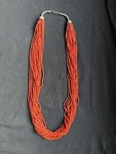 Korallenkette Collier Vintage