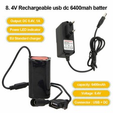 4X Akku 8,4 V Akkupack