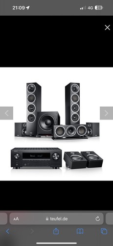 Teufel theater 500 surround - theater,