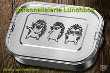 Edelstahl Brotdose mit Gravur