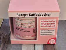 NEU Rezept Kaffeebecher Tasse