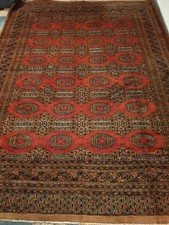 Wolle Teppich 265×195 Cm