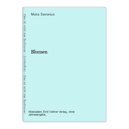 Blumen savonius moira - blumen, moira: