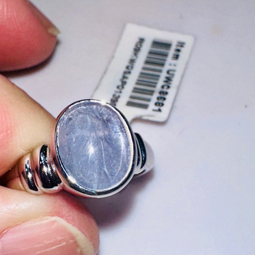 Blauer stern saphir - saphir, weiß