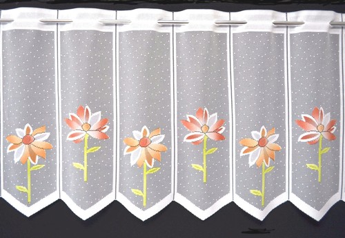 Blumen scheibengardine - blumen,