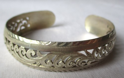 Eleganter armreif 925er - armreif, silber