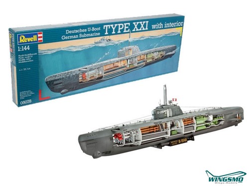 Revell schiffe boot typ xxi - u-boot,