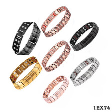 Kupfer Armband starken Magnetfeld Therapie Arthritis Gesundheit  1,5cm Breit