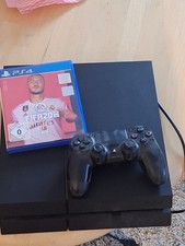 PS4 / Playstation 4 - Konsole Slim 1TB #schwarz + Fifa 20 + Original Controller