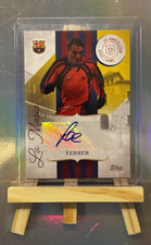 Albert Ferrer 1/1 one of one Topps 125 Jahre Barcelona 2025 Autogramm La Masia