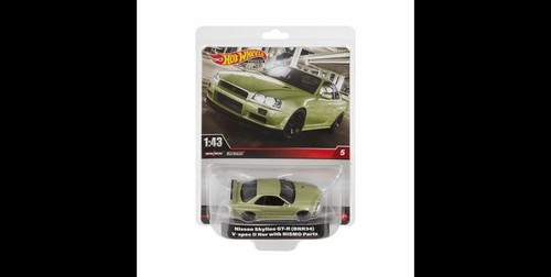 Hot wheels nissan skyline r - hot, gt-r