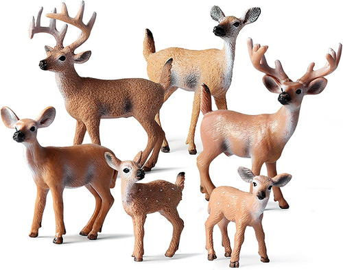 Waldtiere figuren set mit - figuren, 6