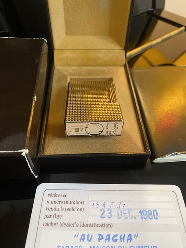 Dupont feuerzeug lighter - s., t.