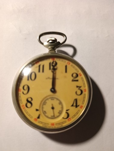Vintage sowjetische taschenuhr - sowjetische,