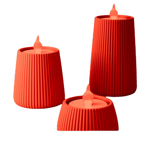 Teelichthalter 3er set - teelichthalter, 3er-set