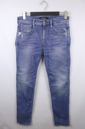 Replay blue jeans denim anbass - blue,